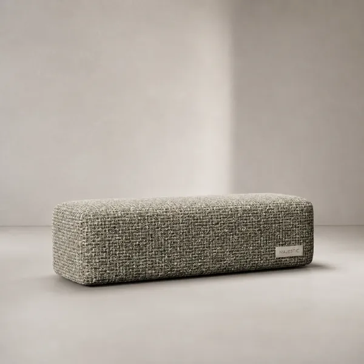 Maybell Modern Beige Bed Bench