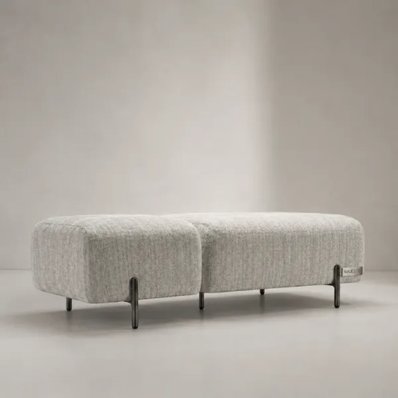 Solvino Modern Luxury Bed Bench | Majestic Home UAE