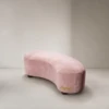 Buy Torina Bed Bench UAE | Luxury Blush Pink Seating
