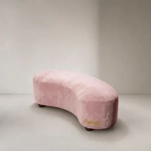 Buy Torina Bed Bench UAE | Luxury Blush Pink Seating
