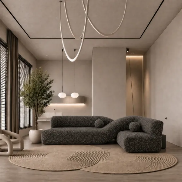 Luxury modern sofa