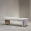 VELORA MODERN BLUE BED BENCH - luxury furniture Dubai UAE