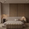 Zelina Beige Velvet Bed Bench - luxury furniture Dubai UAE