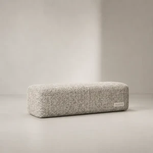 Buy Zoiva Bed Bench UAE | Luxury Neutral Textured Seating