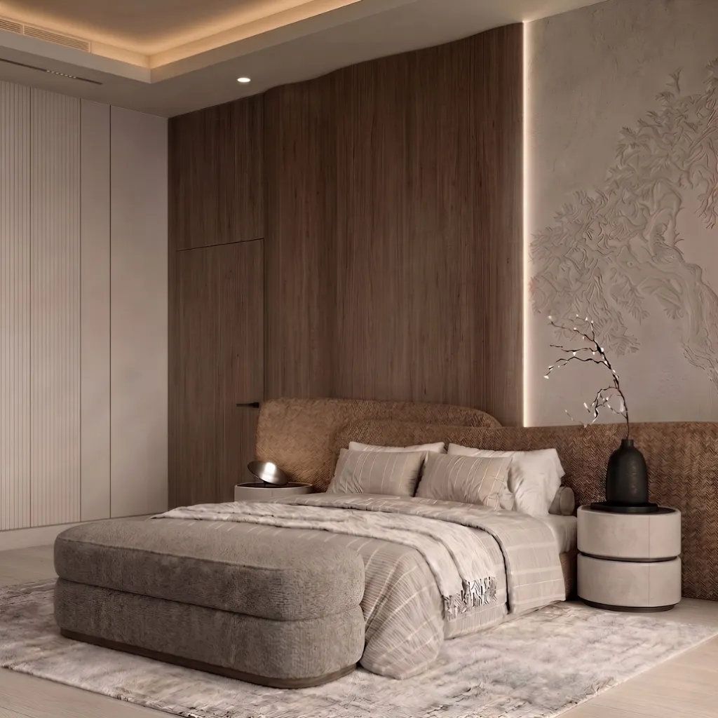 Serafina bed bench