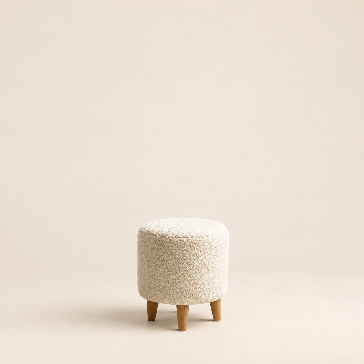 Aligna Wooden Base Ottoman