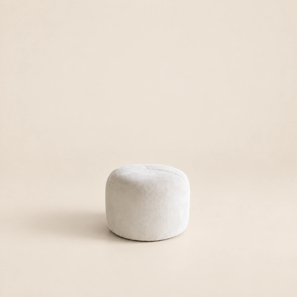 Aurona Velvet Pouf Ottoman