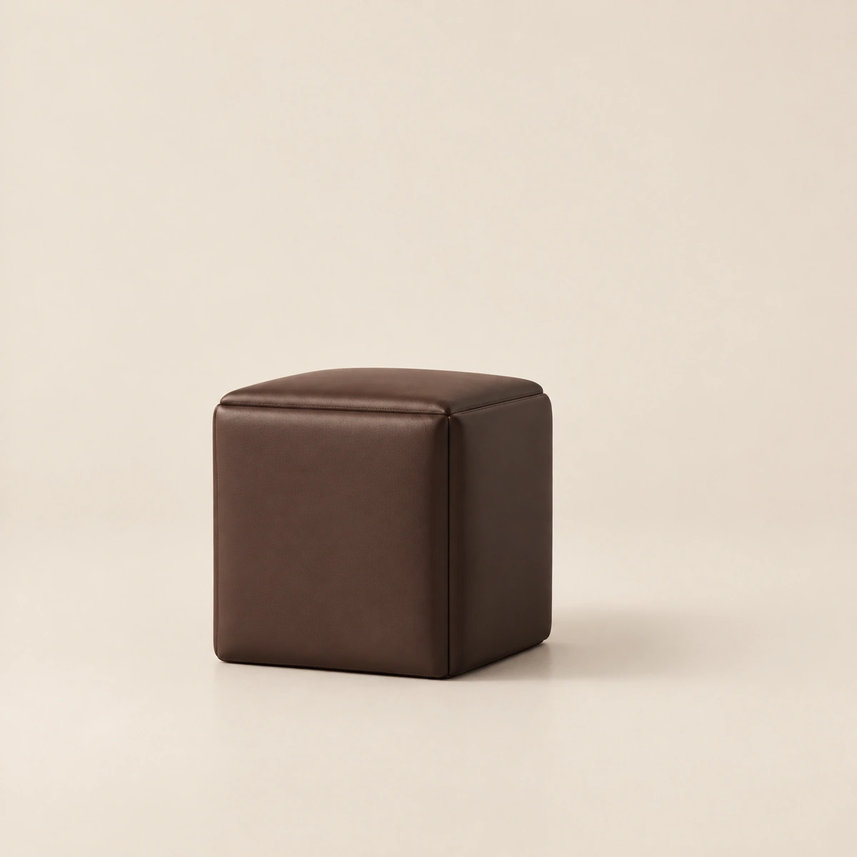 Lomina Brown Storage Ottoman