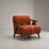 ALENA TANGERINE ARM CHAIR - luxury furniture Dubai UAE