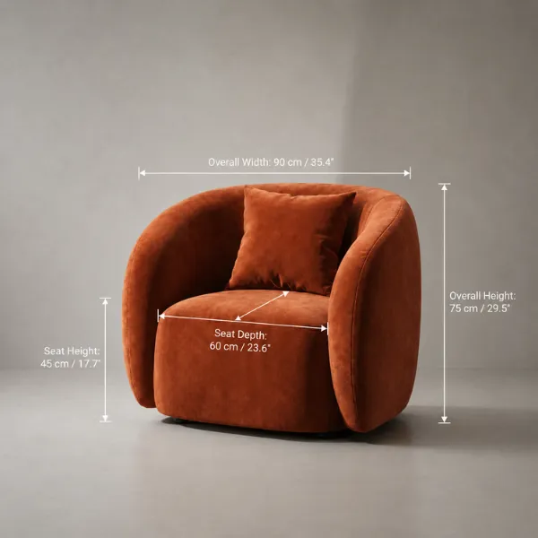 Luxury Ana arm chair in UAE