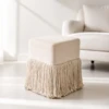 Diana Ottoman – Sculptural Fringe Design for Boho-Modern Interiors | Majestic Home