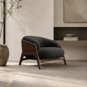 Luxury grey arm chair in UAE