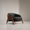 Luxury grey arm chair in UAE