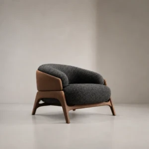 Luxury grey arm chair in UAE