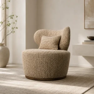Luxury beige arm chair in UAE