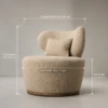 Luxury Beige arm chair in UAE