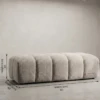Novara Modern Upholstery Bed Bench - luxury furniture Dubai UAE