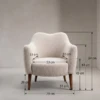 Luxury Beige Arm Chair In UAE