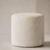Sofina Ottoman – Modern Boucle Drum Pouf