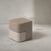 SOLENA STORAGE OTTOMAN - luxury furniture Dubai UAE