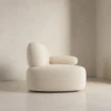 SIYARA BEIGE BOUCLE ARM CHAIR - luxury furniture Dubai UAE