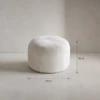 Luxurious Terana Ottoman – Velvet Pouf Stool