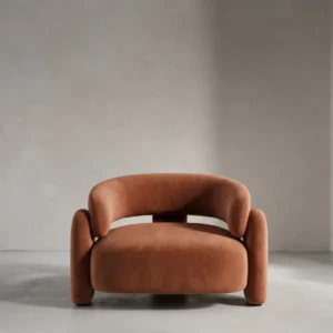 Luxury Velvet Arm Chair in UAE