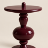 Cherry Table – Calacatta Viola Marble Inspired Accent