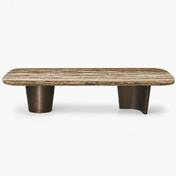 Collina Coffee Table UAE – Luxury Faux Marble Coffee Table