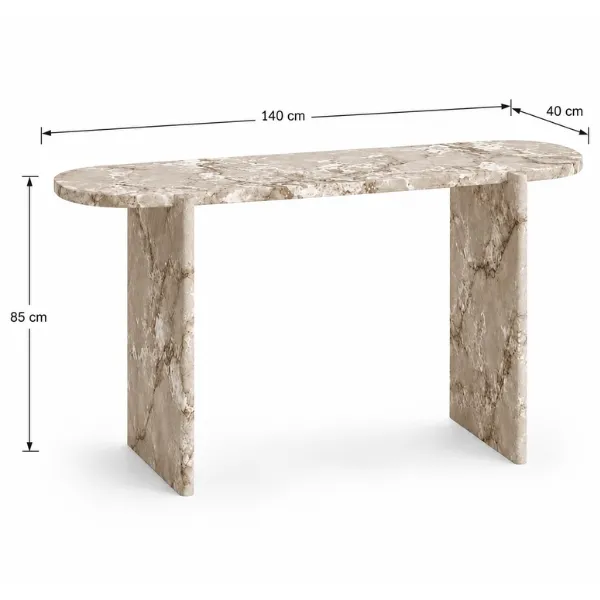 Modena Console Table UAE | Luxury Marble Console – Dubai & Abu Dhabi