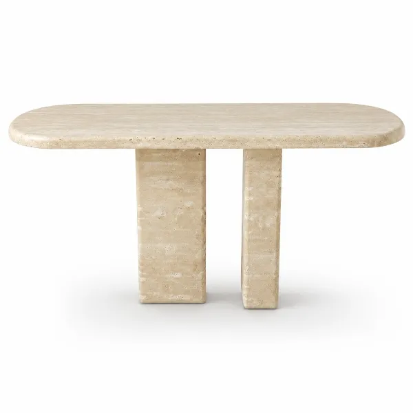 Buy Cantina Console Table UAE | Luxury Faux Marble Surface