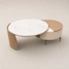 ASTORIA BEIGE STORAGE COFFEE TABLE - HIDDEN STORAGE - luxury furniture Dubai UAE