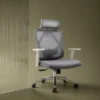 Axis Ergonomic Mesh Office Chair | Adjustable Headrest & Armrests – AED 900