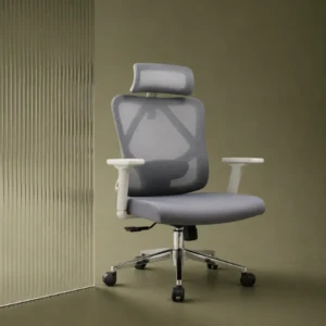 Axis Ergonomic Mesh Office Chair | Adjustable Headrest & Armrests – AED 900