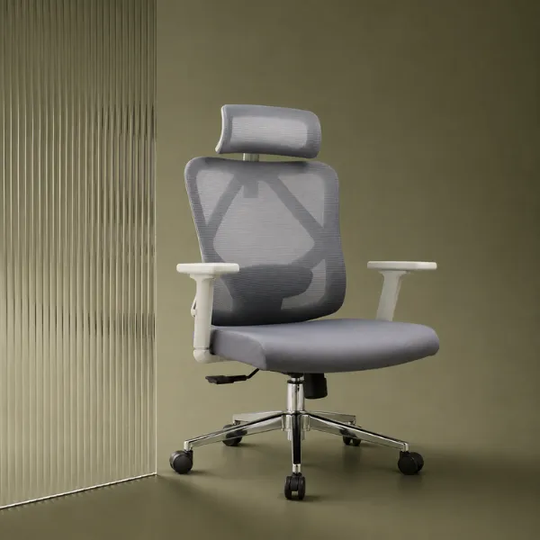 Axis Ergonomic Mesh Office Chair | Adjustable Headrest & Armrests – AED 900