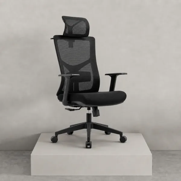 Clarina Ergonomic Mesh Office Chair with Headrest