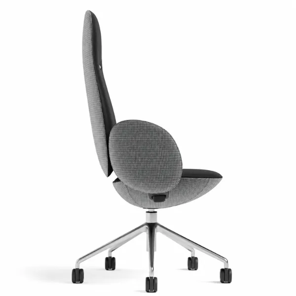 Cora Office Chair | Genuine Leather Executive Chair with 3-Tilt Lock