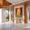 DIVINA LUXURY MARBLE CONSOLE TABLE - luxury furniture Dubai UAE