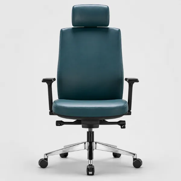 Elle Executive Office Chair | Synthetic Leather - AED 950