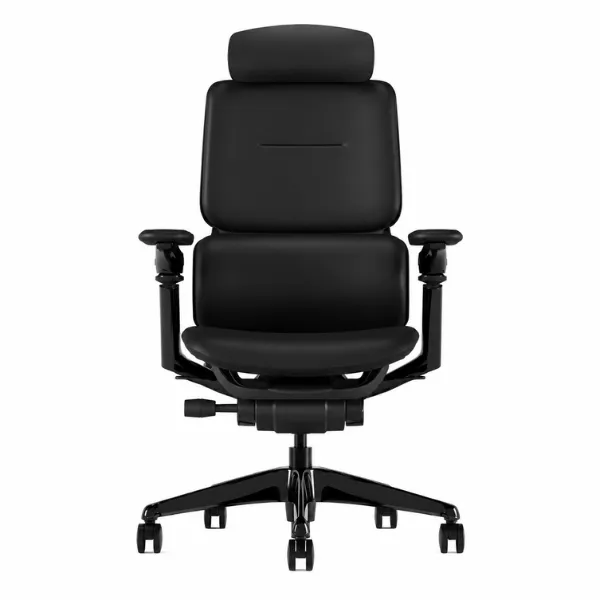 Kelvina Office Chair | Executive Leather Chair with 7D Armrests