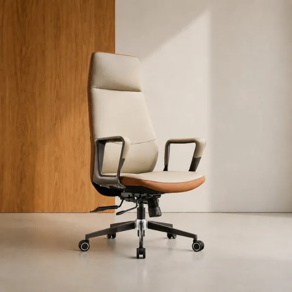 Lifana Executive Office Chair – PU Leather High-Back | AED 975