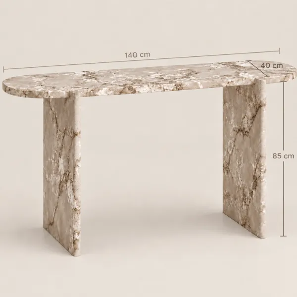 Modena Console Table UAE | Luxury Marble Console Dubai