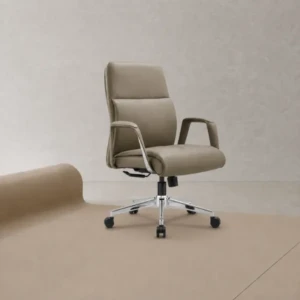 Mona Executive Office Chair – PU Leather | AED 900
