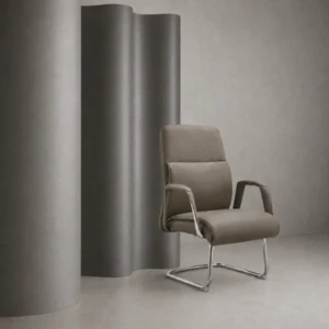 Nesla PU Leather Cantilever Visitor Chair | AED 750