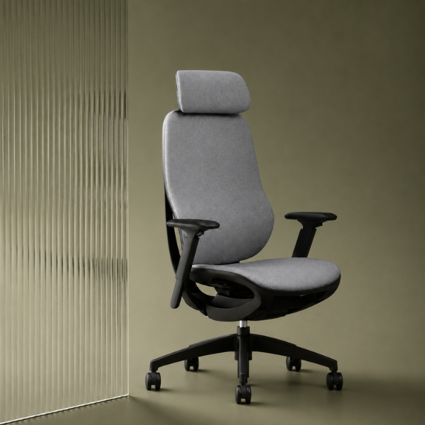 Candina Office Chair | Ergonomic Mesh Chair with Adjustable Headrest