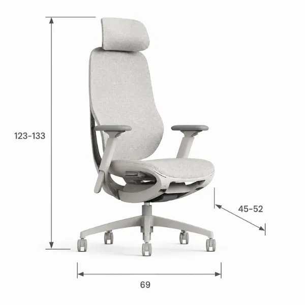 Opus Office Chair | 5-Way Adjustable Ergonomic Seating
