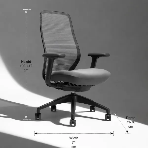 Calina Office Chair | Modern Ergonomic Mesh Chair
