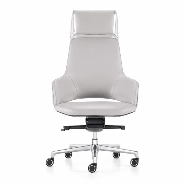 Rena Office Chair | Aniline Leather Executive Chair with Synchro Tilt
