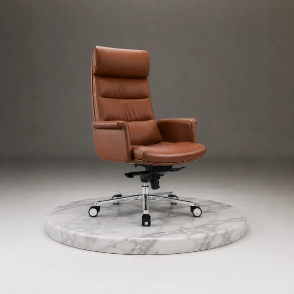 Romina Office Chair | PU Leather Executive Chair with Synchro Tilt