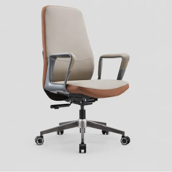 Rufina Executive Office Chair – PU Leather Mid-Back | AED 1200